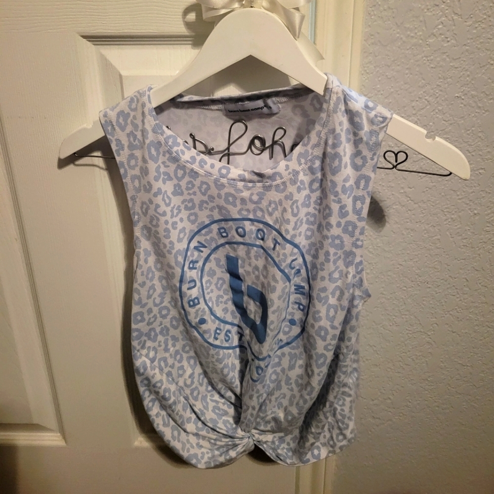 Burn Boot Camp Twist Front Tank Top